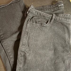 Old Navy black jeans - size 18